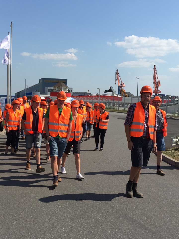 Familientag am Elbehafen